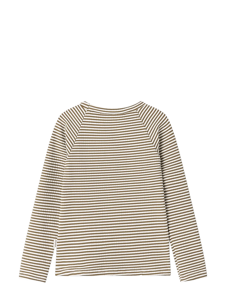 MarMar Copenhagen - Swean Tee - bovenstukjes bikini - dark bronze stripe - 2