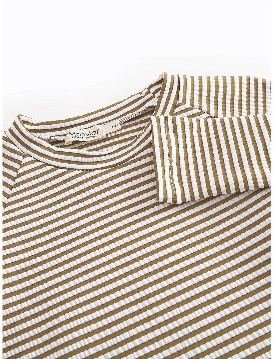 MarMar Copenhagen - Swean Tee - bovenstukjes bikini - dark bronze stripe - 4