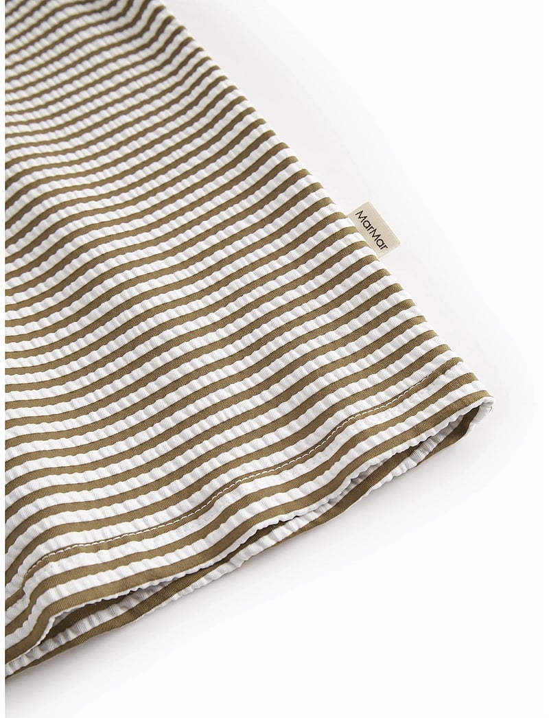 MarMar Copenhagen - Swean Tee - bade-oberteile - dark bronze stripe - 5