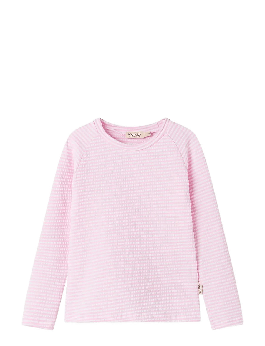 MarMar Copenhagen - Swean Tee - bade-oberteile - pink stripe - 1