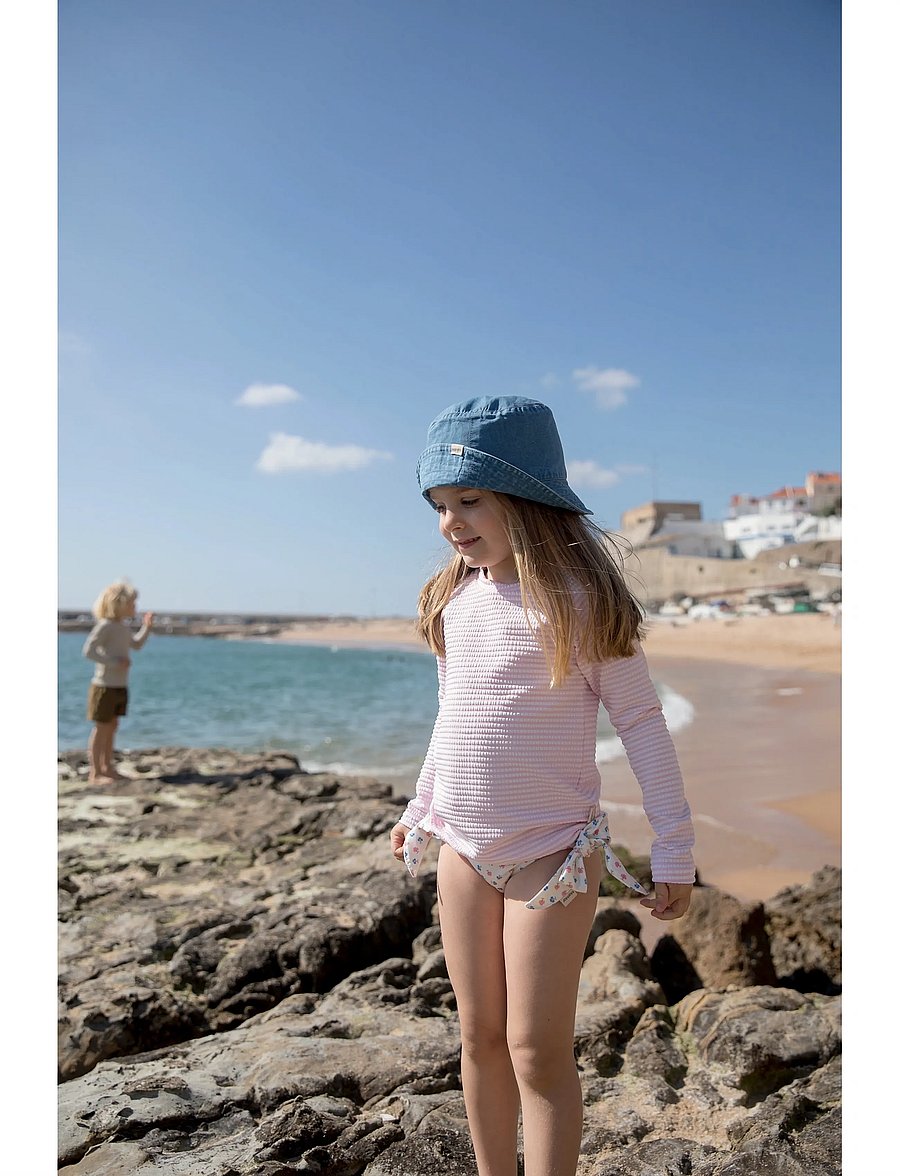 MarMar Copenhagen - Swean Tee - bade-oberteile - pink stripe - 0
