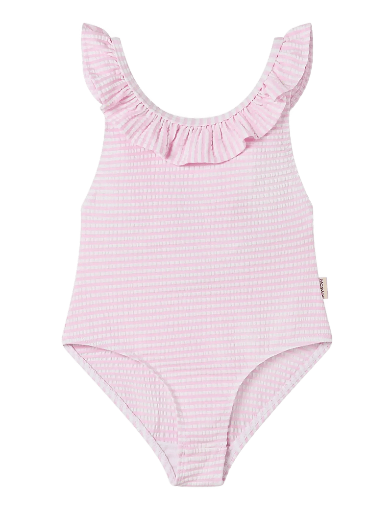 MarMar Copenhagen - Swilla Bathing Suit - uv-tøj - pink stripe - 1