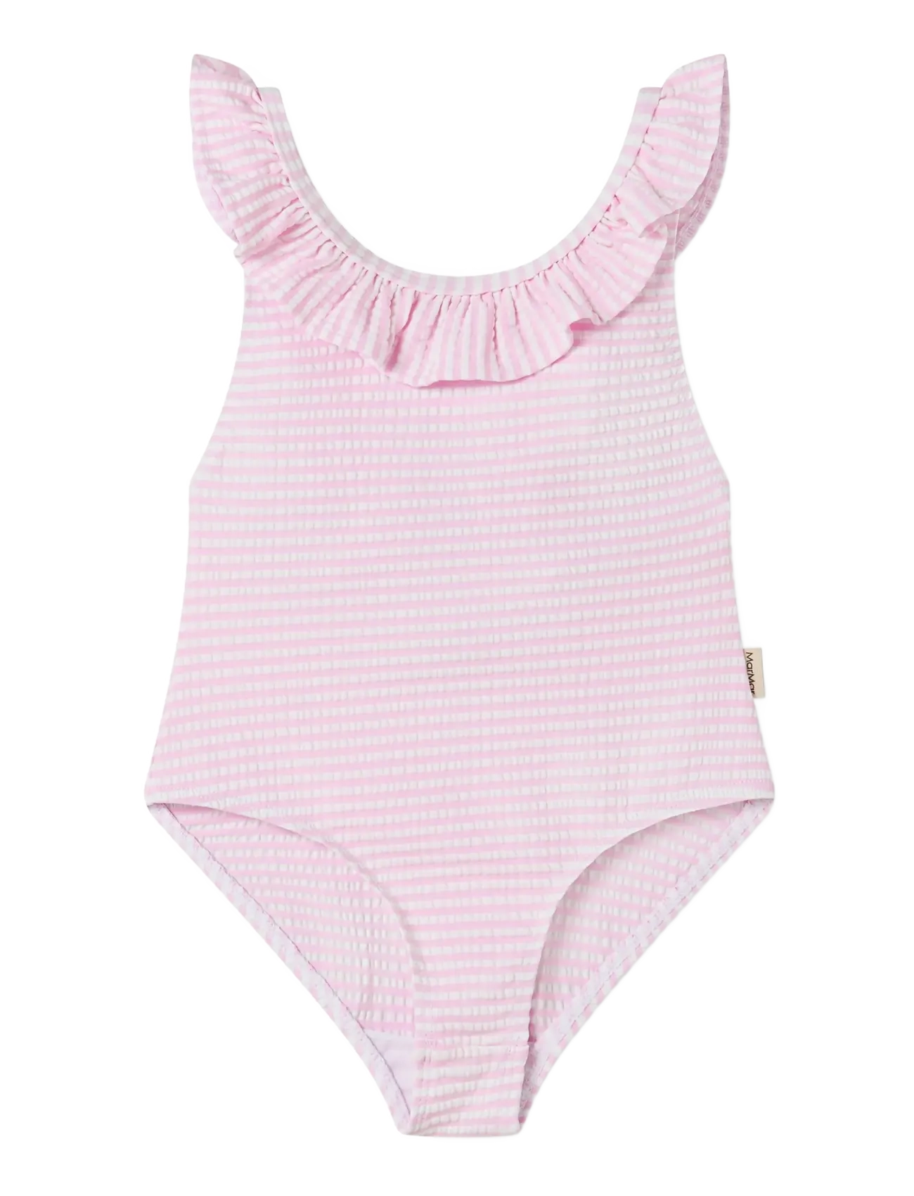 MarMar Copenhagen Swilla Bathing Suit - UV-tøj - PINK STRIPE / pink/rose