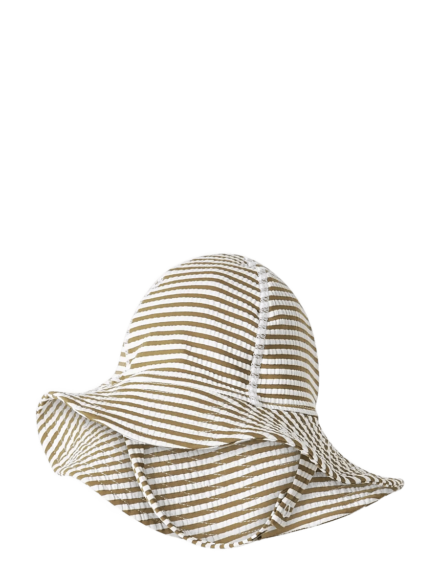 MarMar Copenhagen - Alba Splash Long - peldcepures - dark bronze stripe - 0