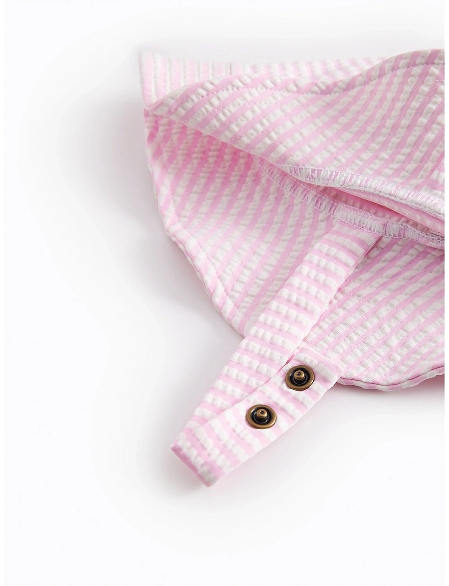 MarMar Copenhagen - Alba Splash Long - peldcepures - pink stripe - 3