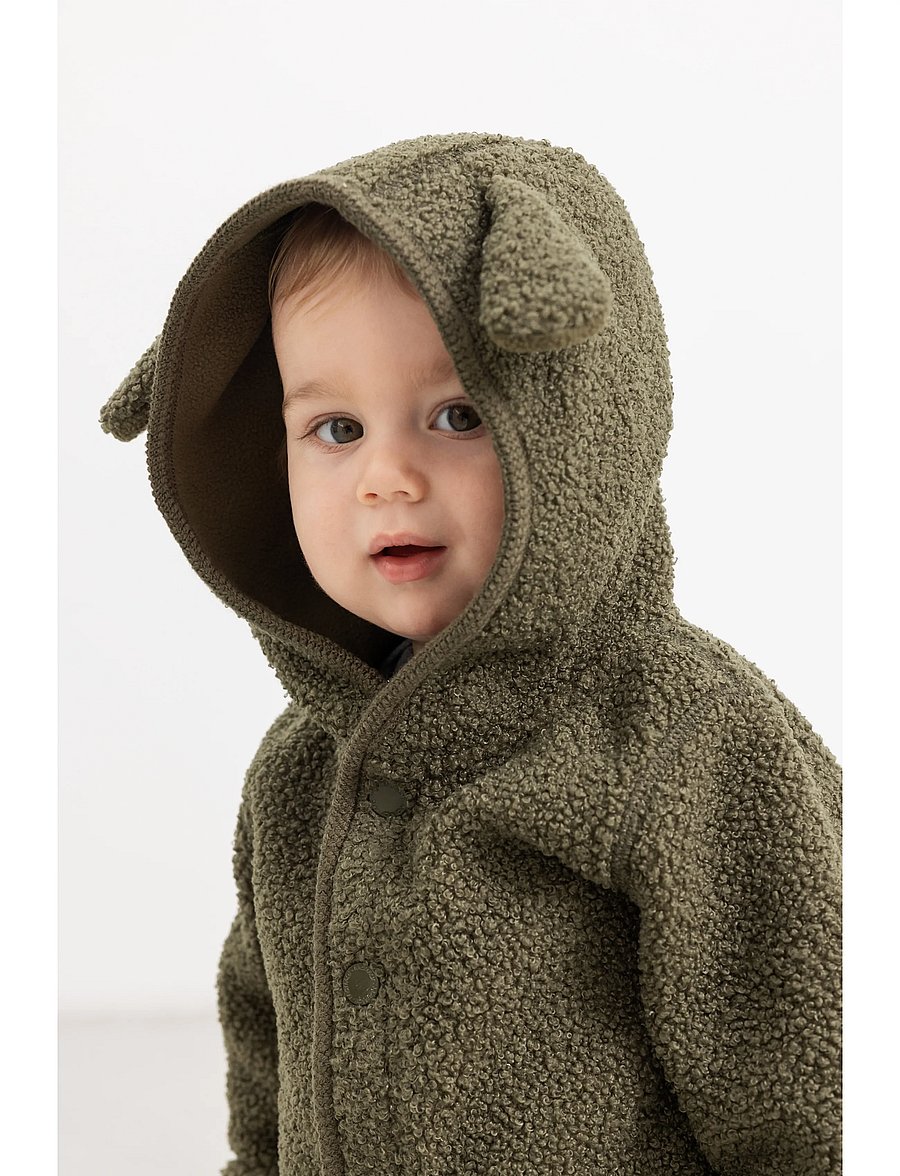 MarMar Copenhagen - Olini Jacket - fleecejackor - crocodile - 0