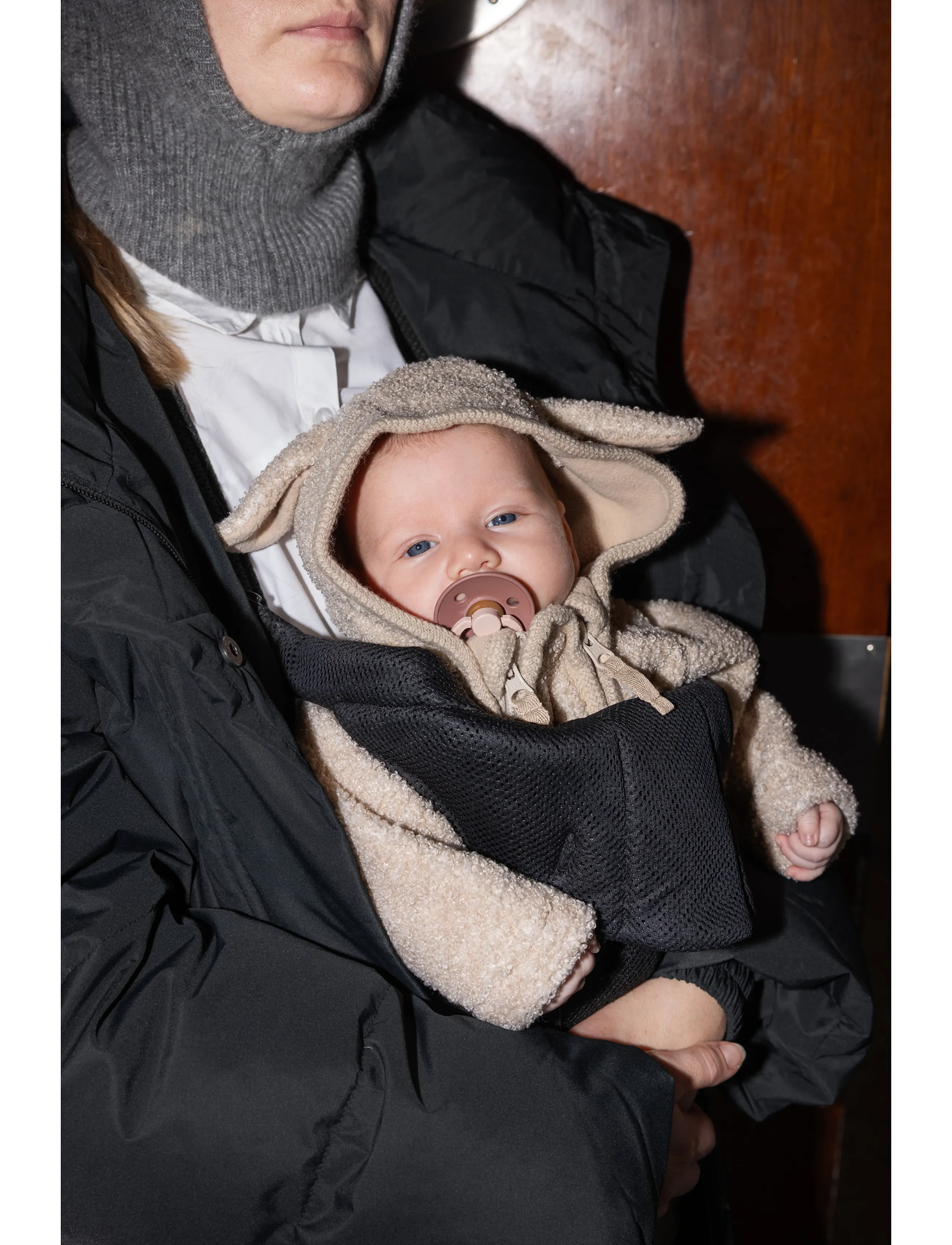 MarMar Copenhagen Oberti Suit, 80, Beige, Overtøj I Fleece > Fleecedragter, Børn