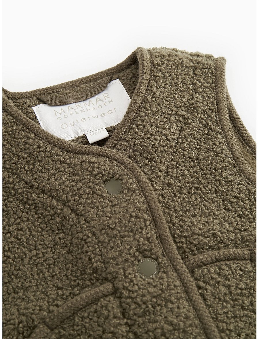 MarMar Copenhagen - Ollas Waistcoat - shoppa efter ålder - crocodile - 2