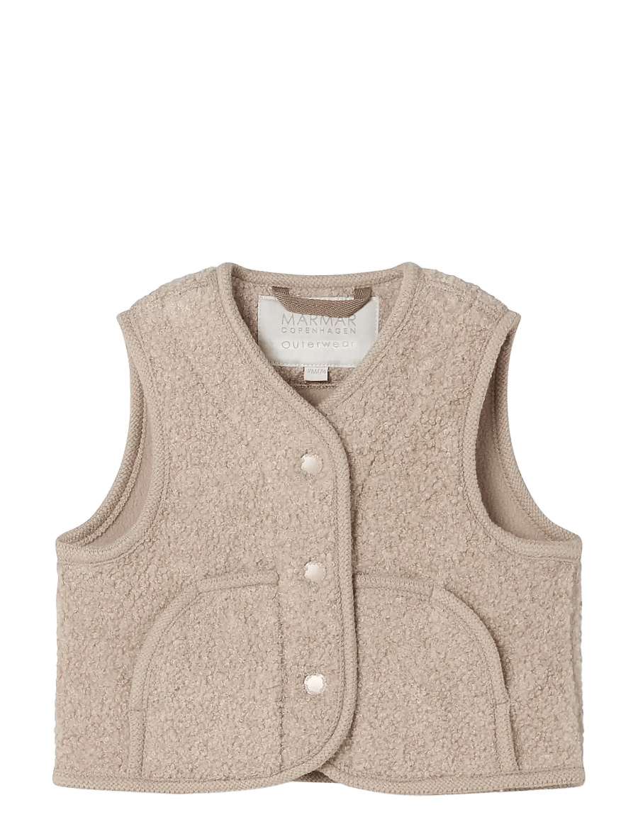 MarMar Copenhagen - Ollas Waistcoat - einkaufen nach alter von - muddy melange - 1