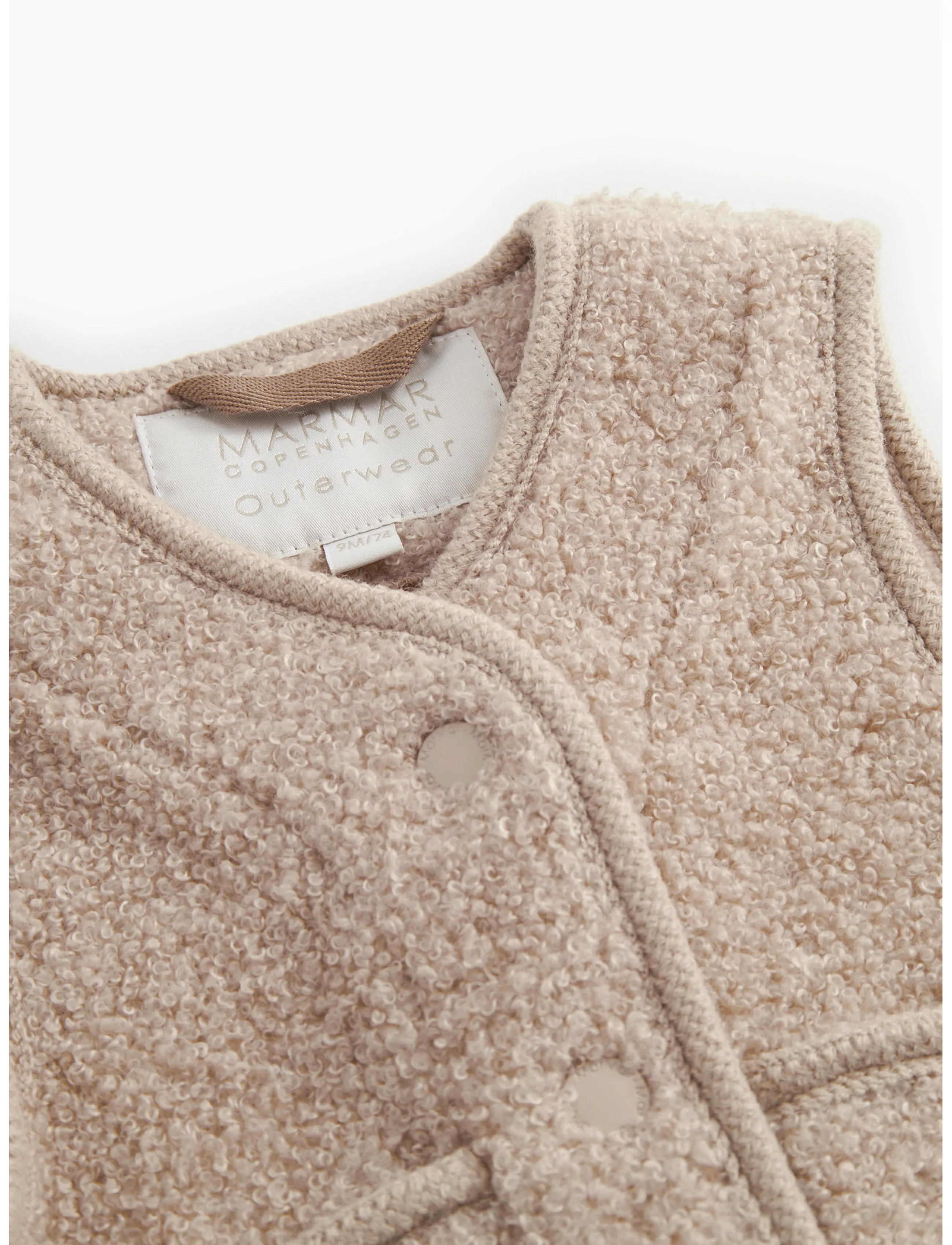 MarMar Copenhagen - Ollas Waistcoat - einkaufen nach alter von - muddy melange - 3