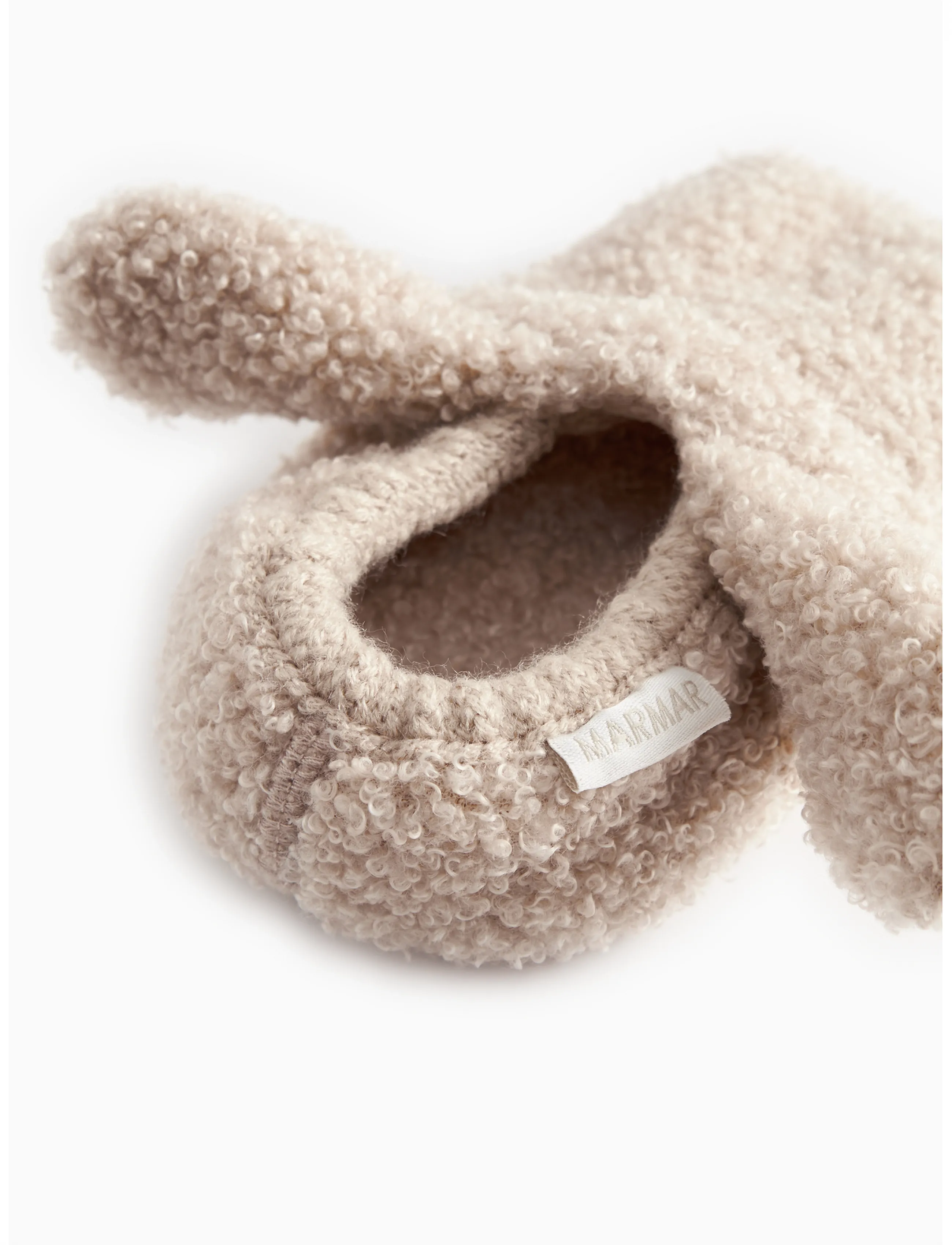 MarMar Copenhagen - Abal Lamb - baby booties - muddy melange - 3