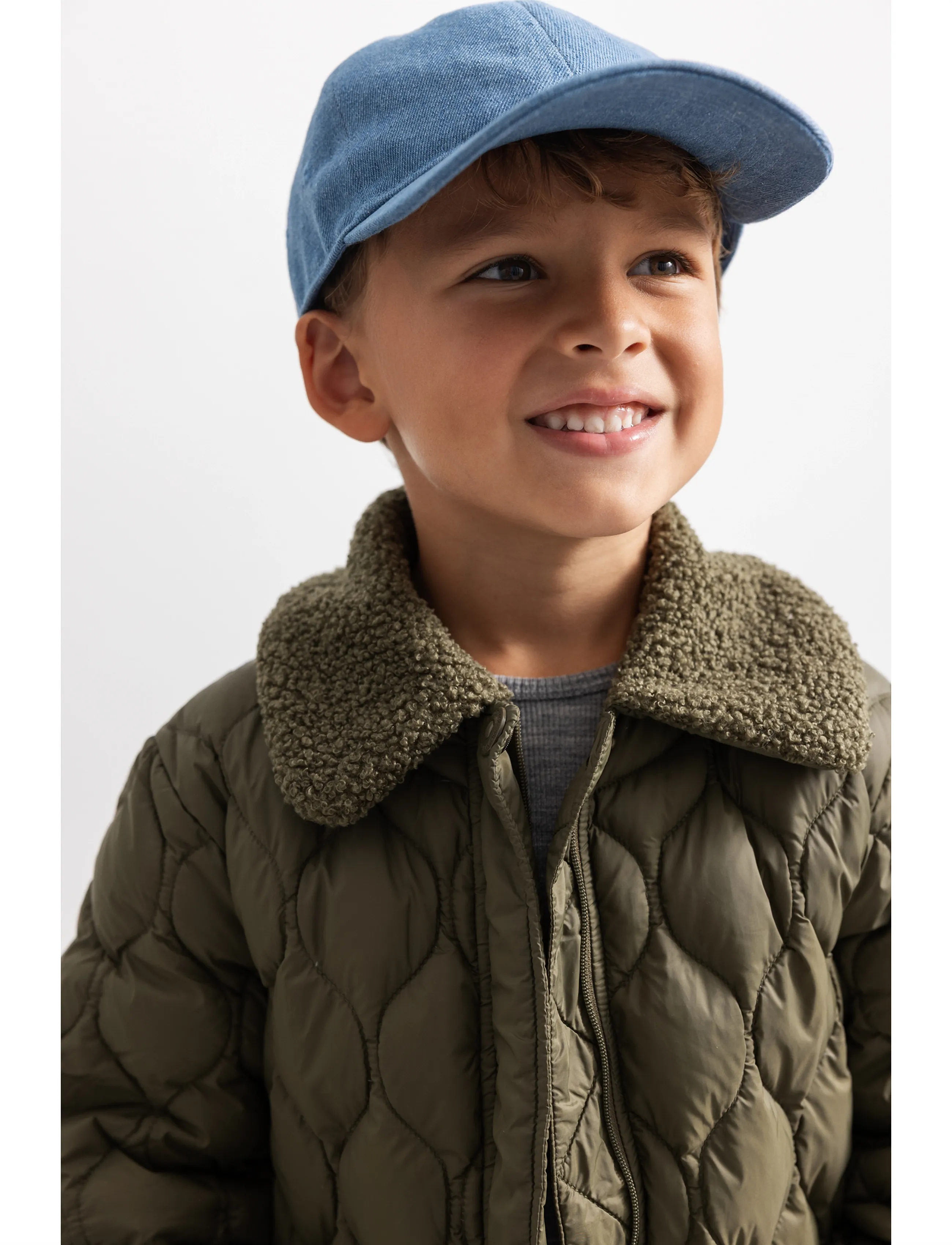 MarMar Copenhagen Orleans Jacket, 116, Khaki green, Jakker Og Frakker > Puffer Og Vatterede, Børn