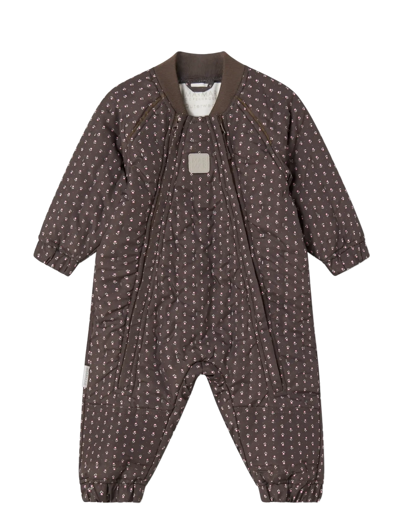 MarMar Copenhagen Ozai Suit - Flyverdragter - FLOWER STRIPE / brown