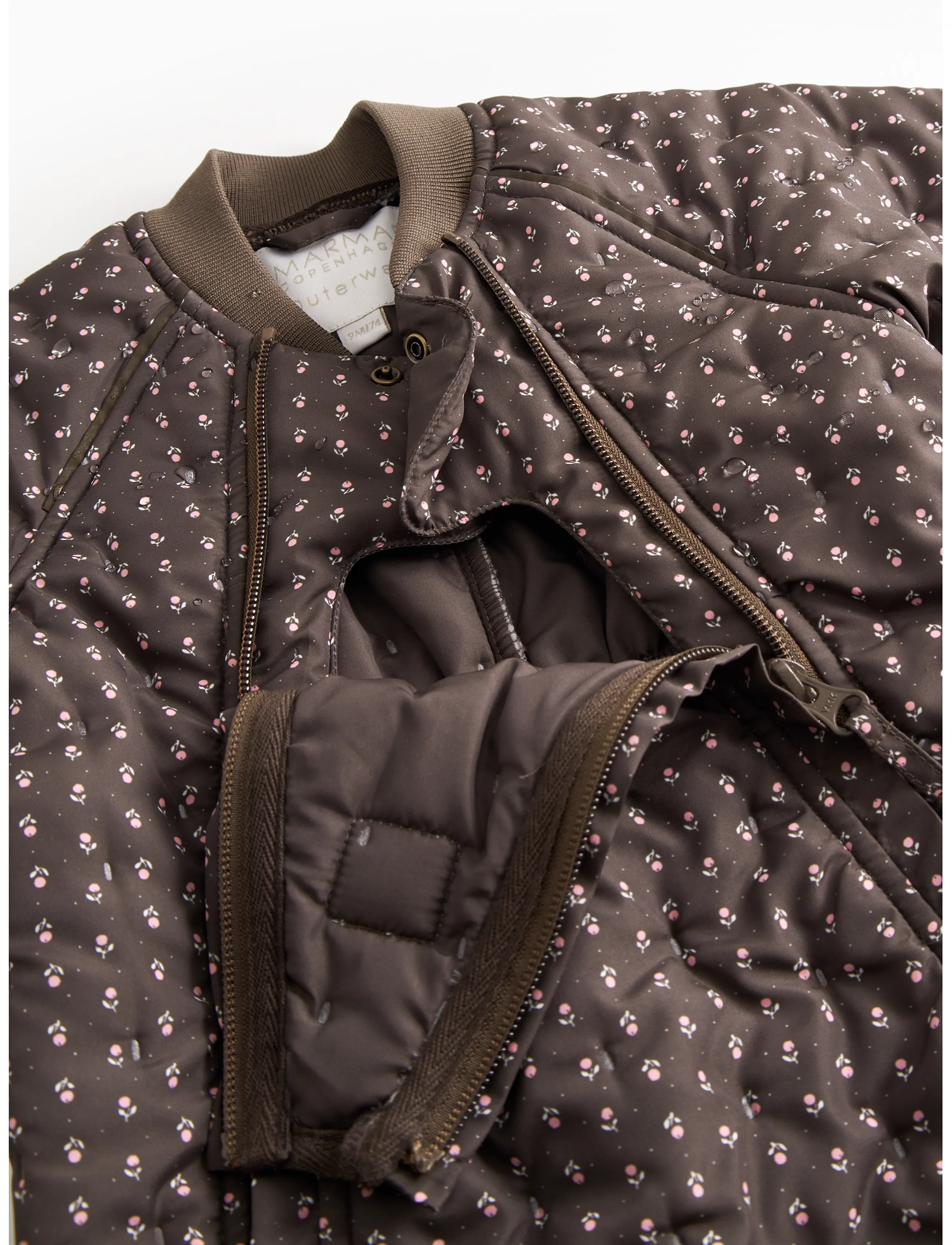 MarMar Copenhagen - Ozai Suit - termodragter - flower stripe - 2