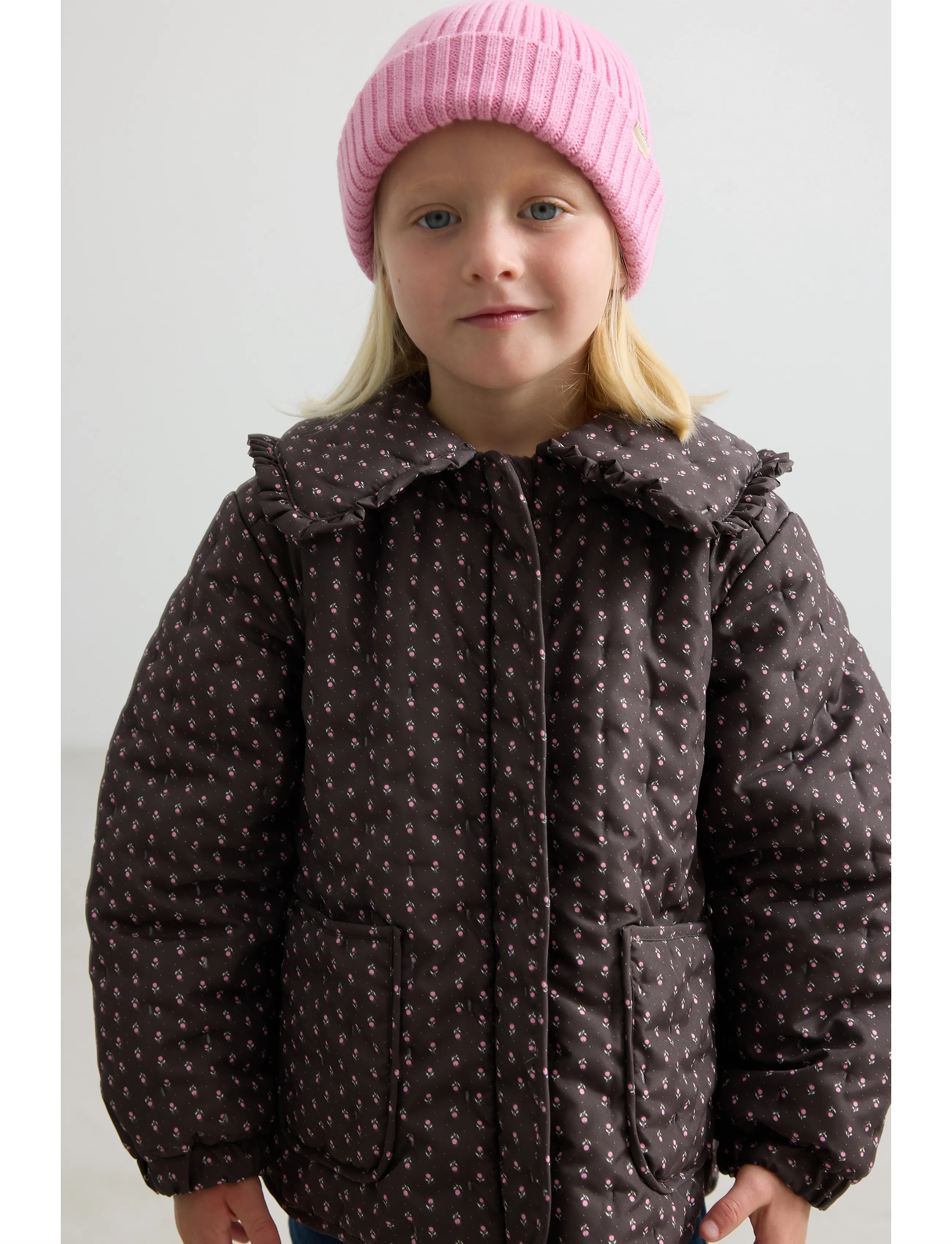 MarMar Copenhagen Oivira Jacket, 128, Brown, Termo-Yttertøj > Termo-Jakker, Børn