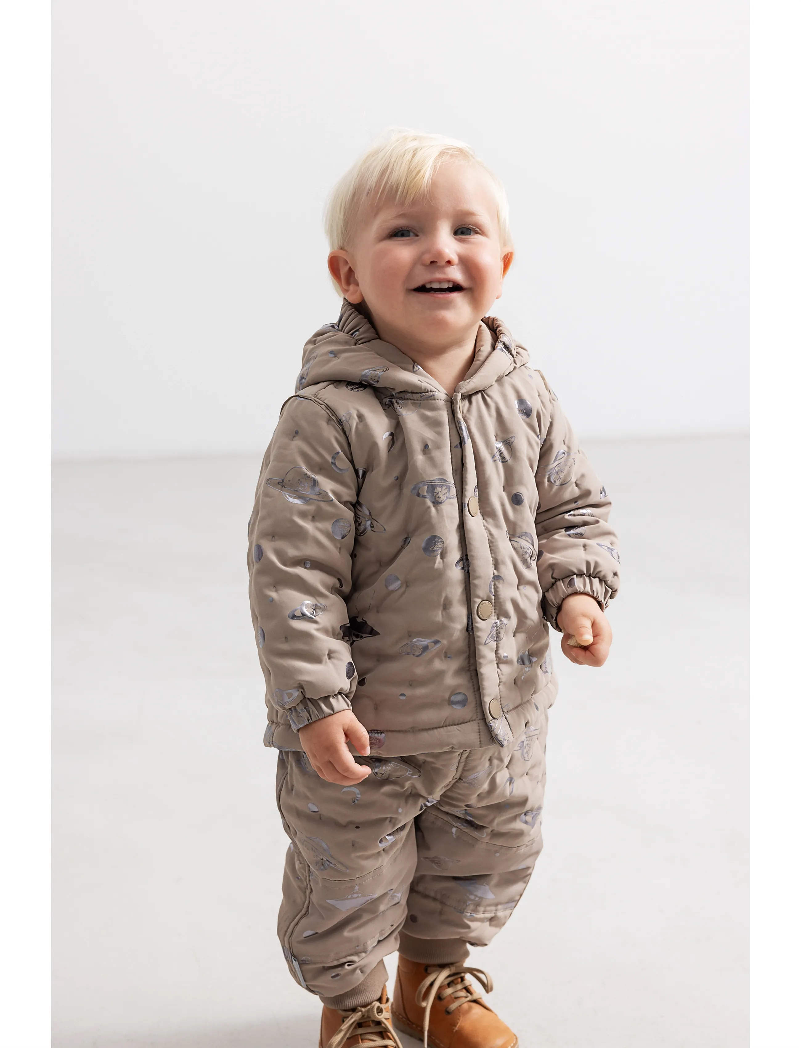 MarMar Copenhagen Odin Pants, 80, Thermo Oberbekleidung, Beige - Trousers, Kinder