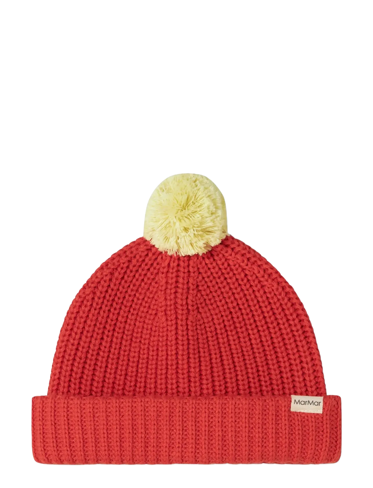 MarMar Copenhagen Atlas Pompom - Beanies - POMEGRANATE / red