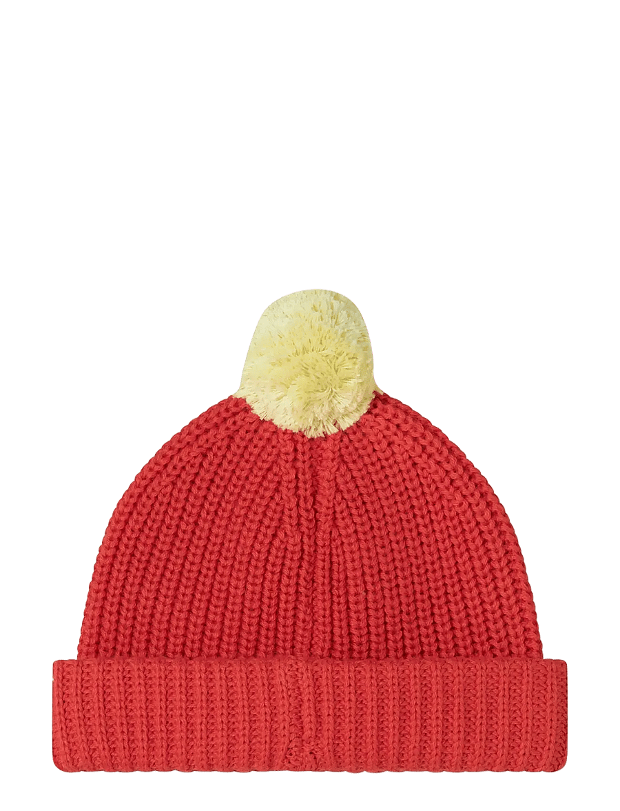 MarMar Copenhagen - Atlas Pompom - ziemas cepures - pomegranate - 2