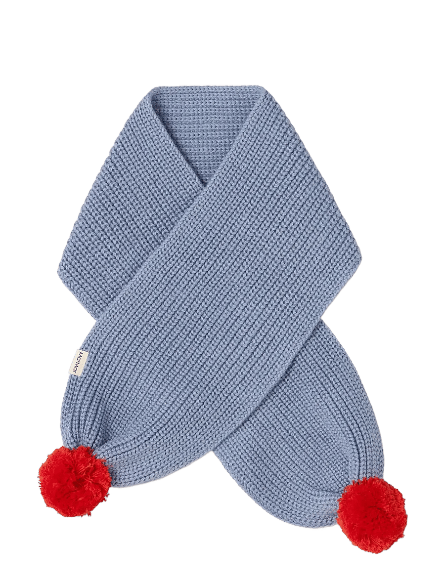 MarMar Copenhagen - Ariso Pompom - halsdukar - bright sky - 1