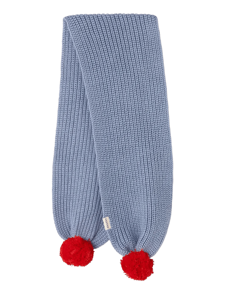 MarMar Copenhagen - Ariso Pompom - halsdukar - bright sky - 2