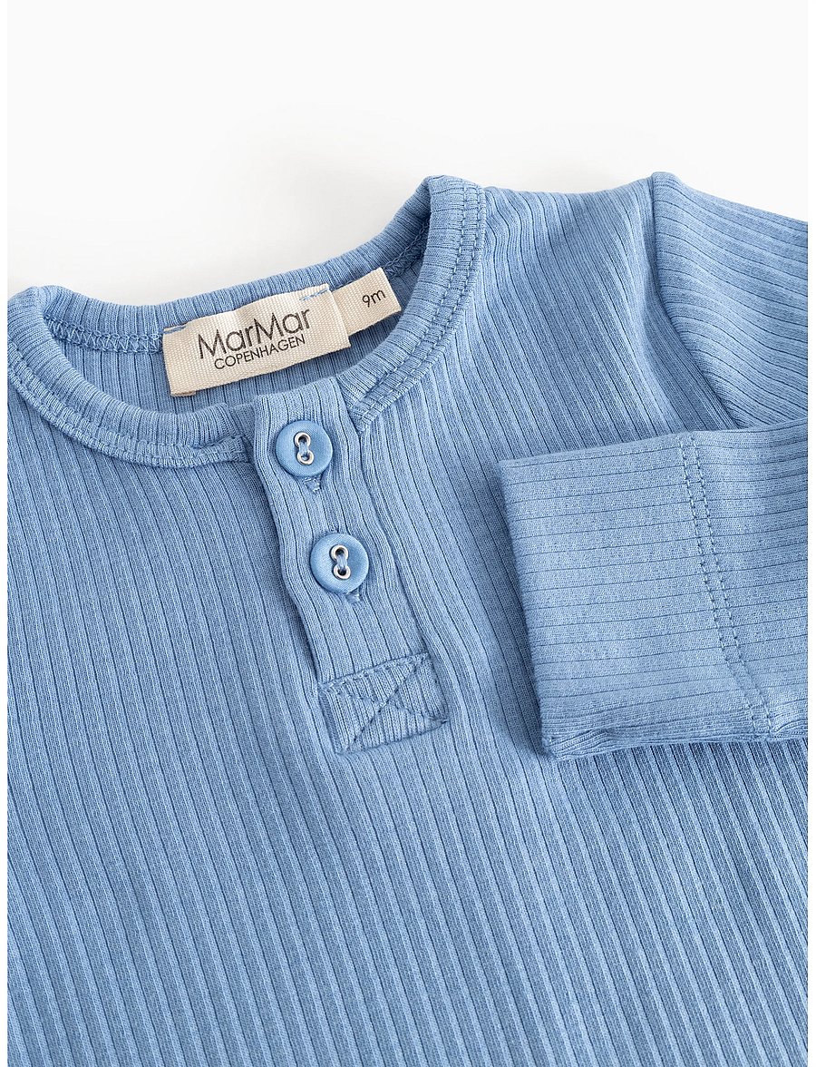 MarMar Copenhagen - Body LS - bodiji ar garām piedurknēm - blue heaven - 3