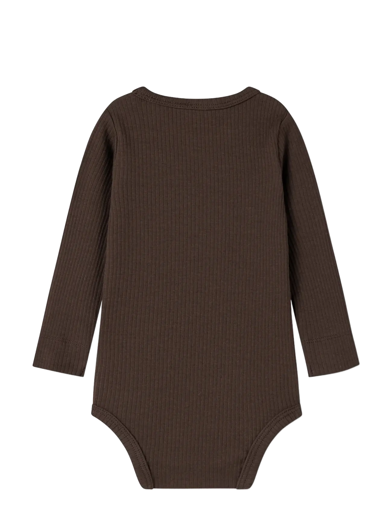 MarMar Copenhagen - Plain Body LS - pikkade varrukatega bodid - dark roast - 1