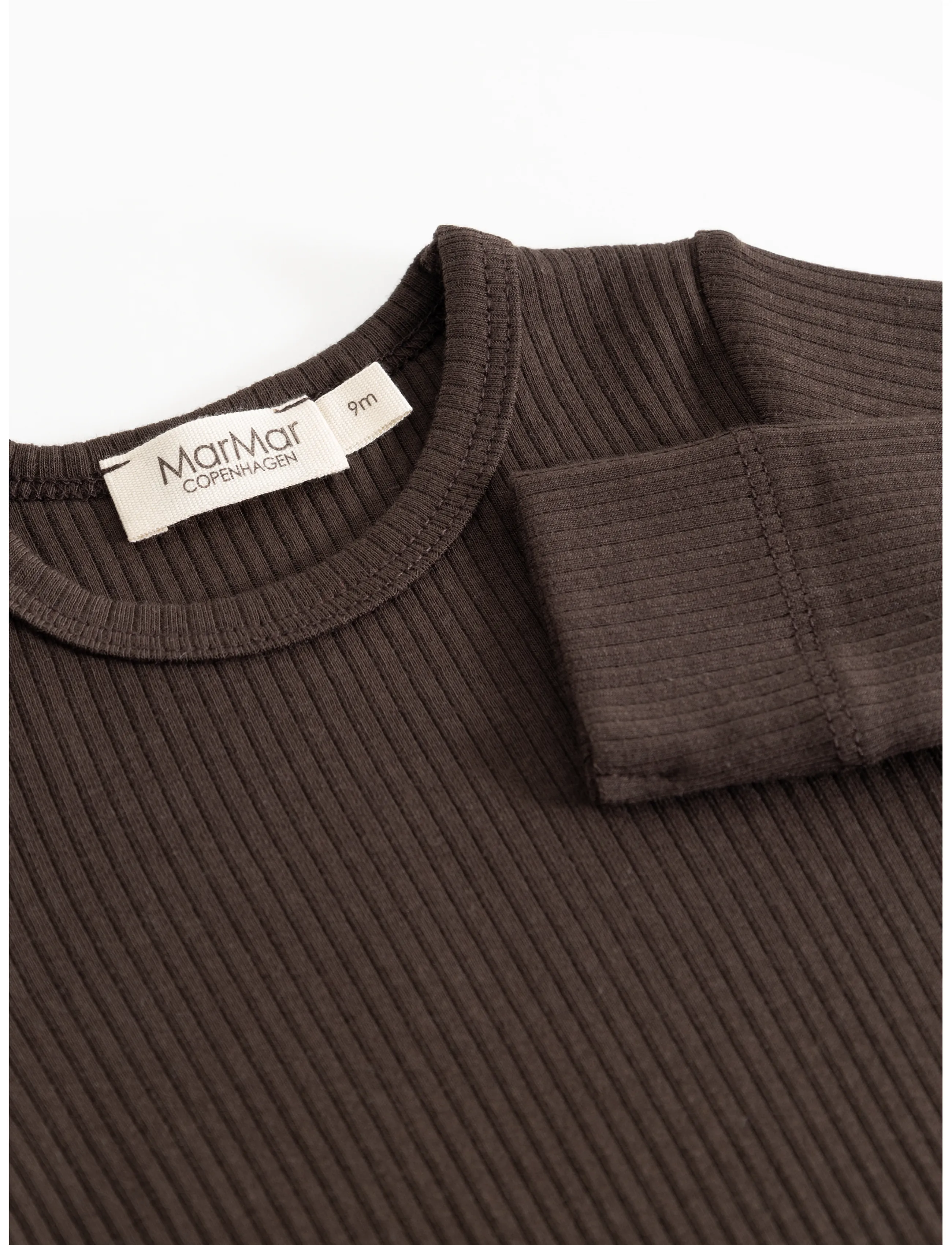MarMar Copenhagen - Plain Body LS - pikkade varrukatega bodid - dark roast - 2