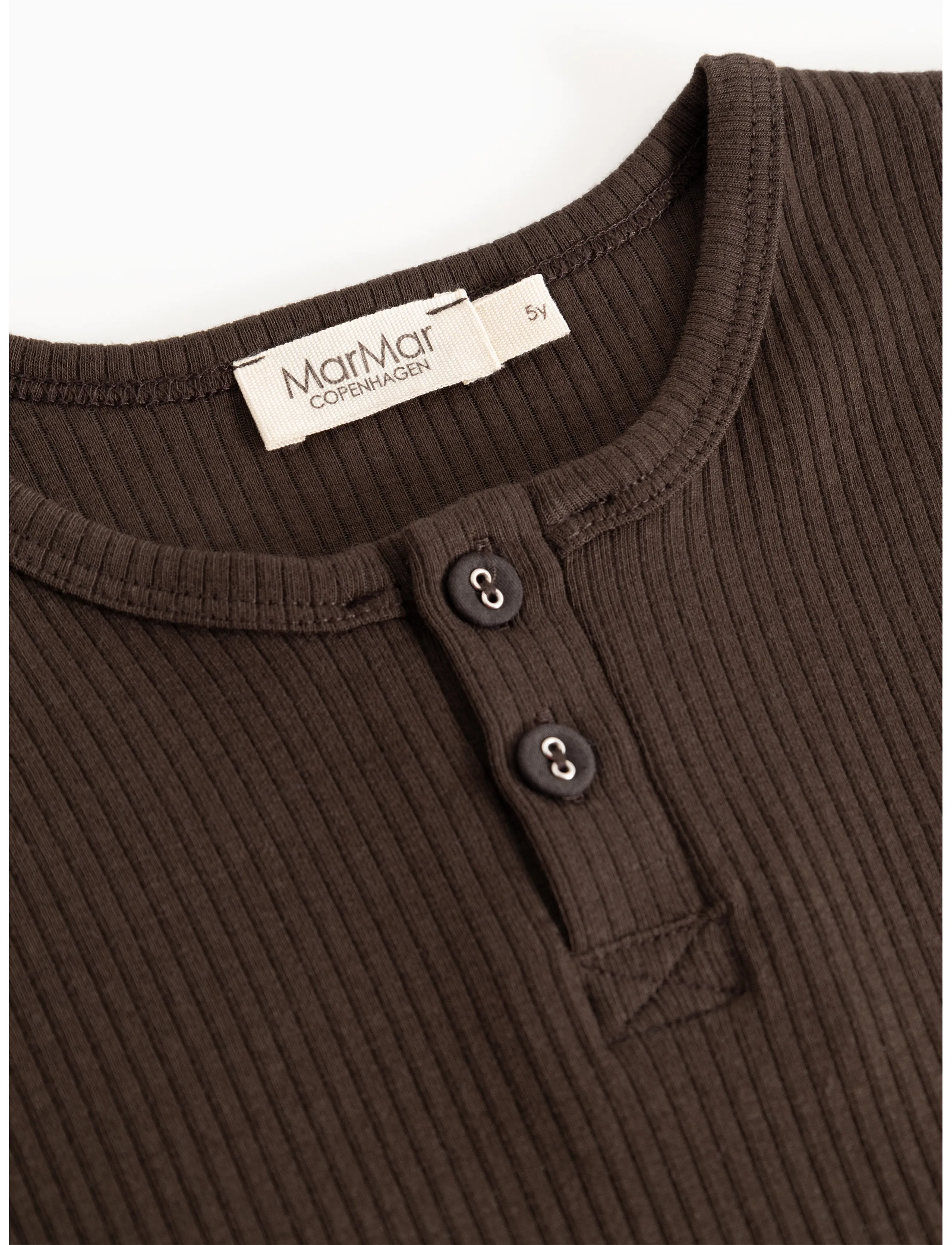 MarMar Copenhagen - Tee LS - pikkade varrukatega t-särgid - dark roast - 2
