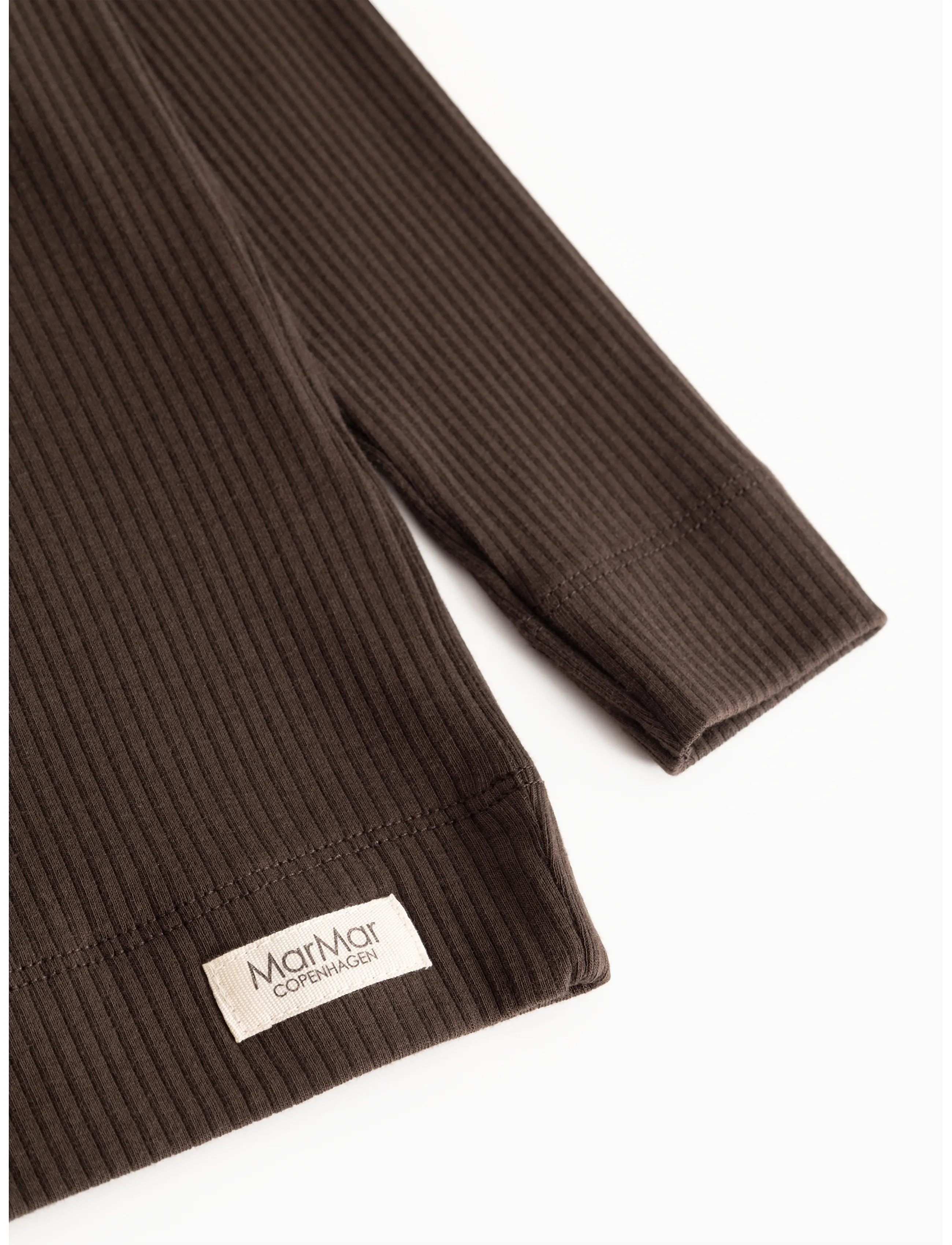 MarMar Copenhagen - Tee LS - pikkade varrukatega t-särgid - dark roast - 3