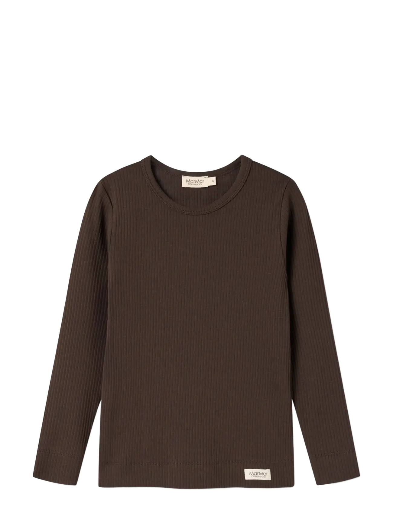 MarMar Copenhagen - Plain Tee LS - pikkade varrukatega t-särgid - dark roast - 1