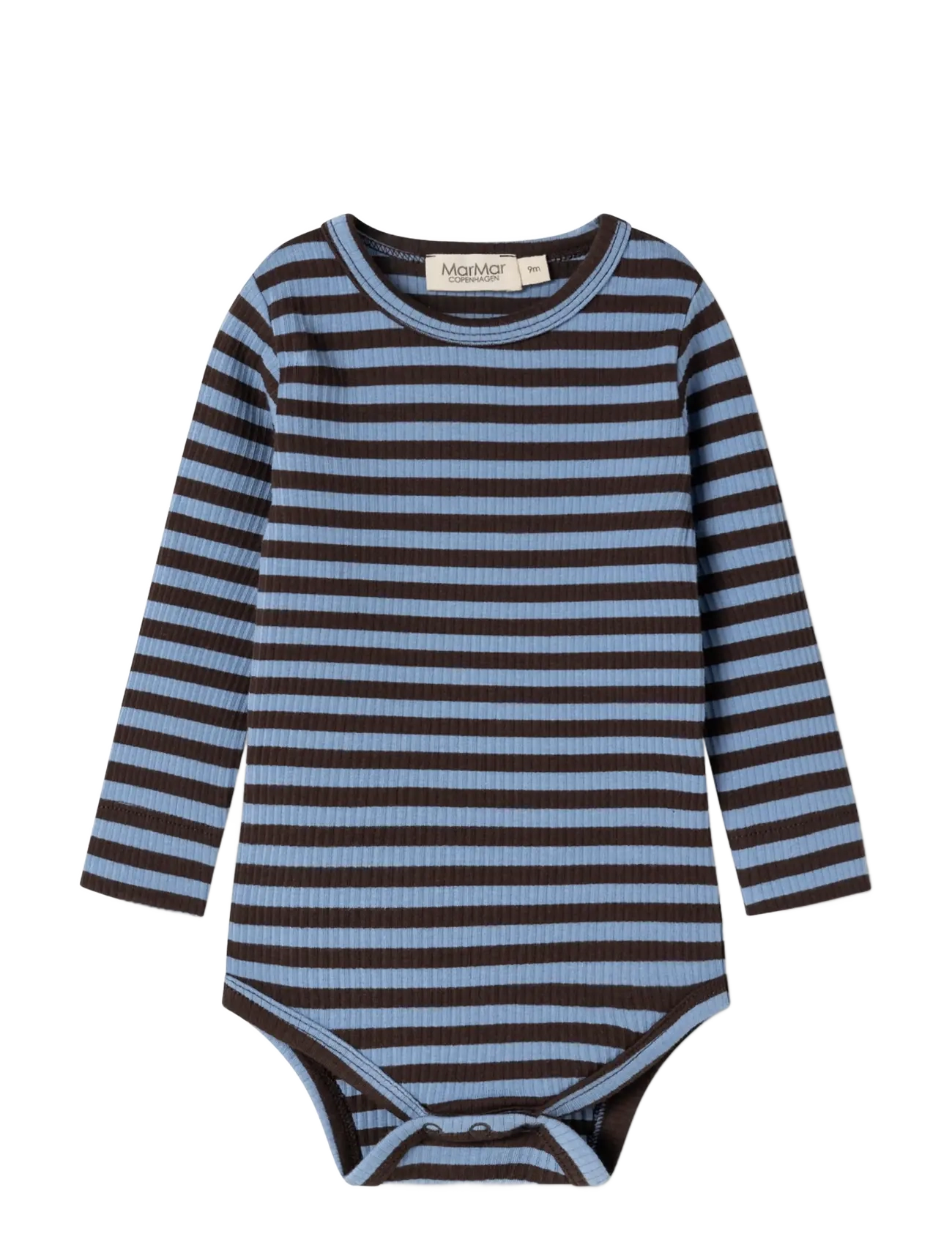 MarMar Copenhagen Plain Body LS - New Arrivals - BLUE HEAVEN STRIPE / blue