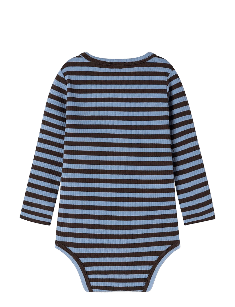 MarMar Copenhagen - Plain Body LS - pikkade varrukatega bodid - blue heaven stripe - 1