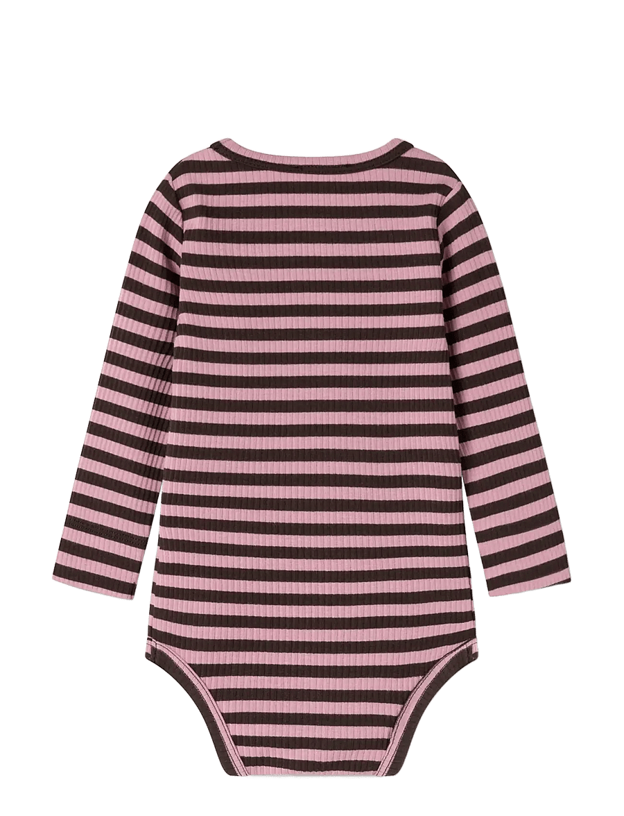 MarMar Copenhagen - Plain Body LS - långärmade bodies - heather stripe - 2