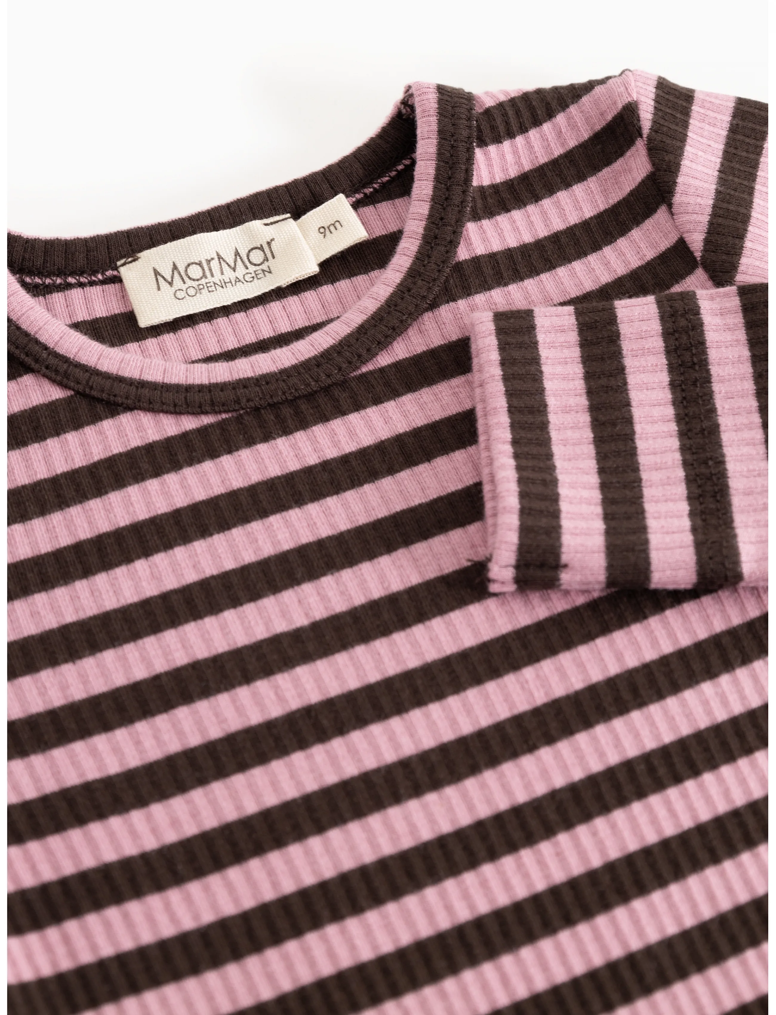 MarMar Copenhagen - Plain Body LS - pikkade varrukatega bodid - heather stripe - 4