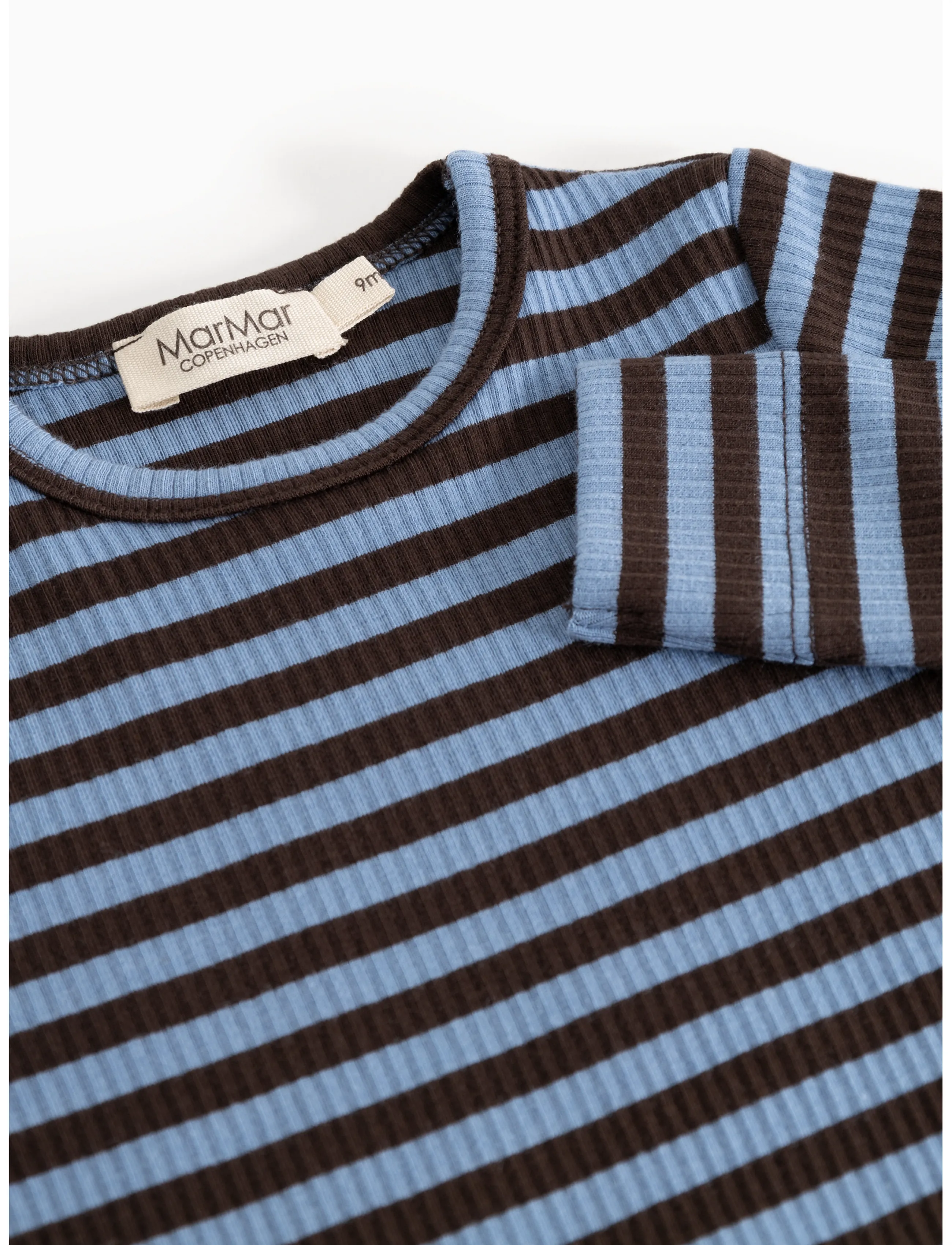 MarMar Copenhagen - Plain Rompy - langärmelig - blue heaven stripe - 2