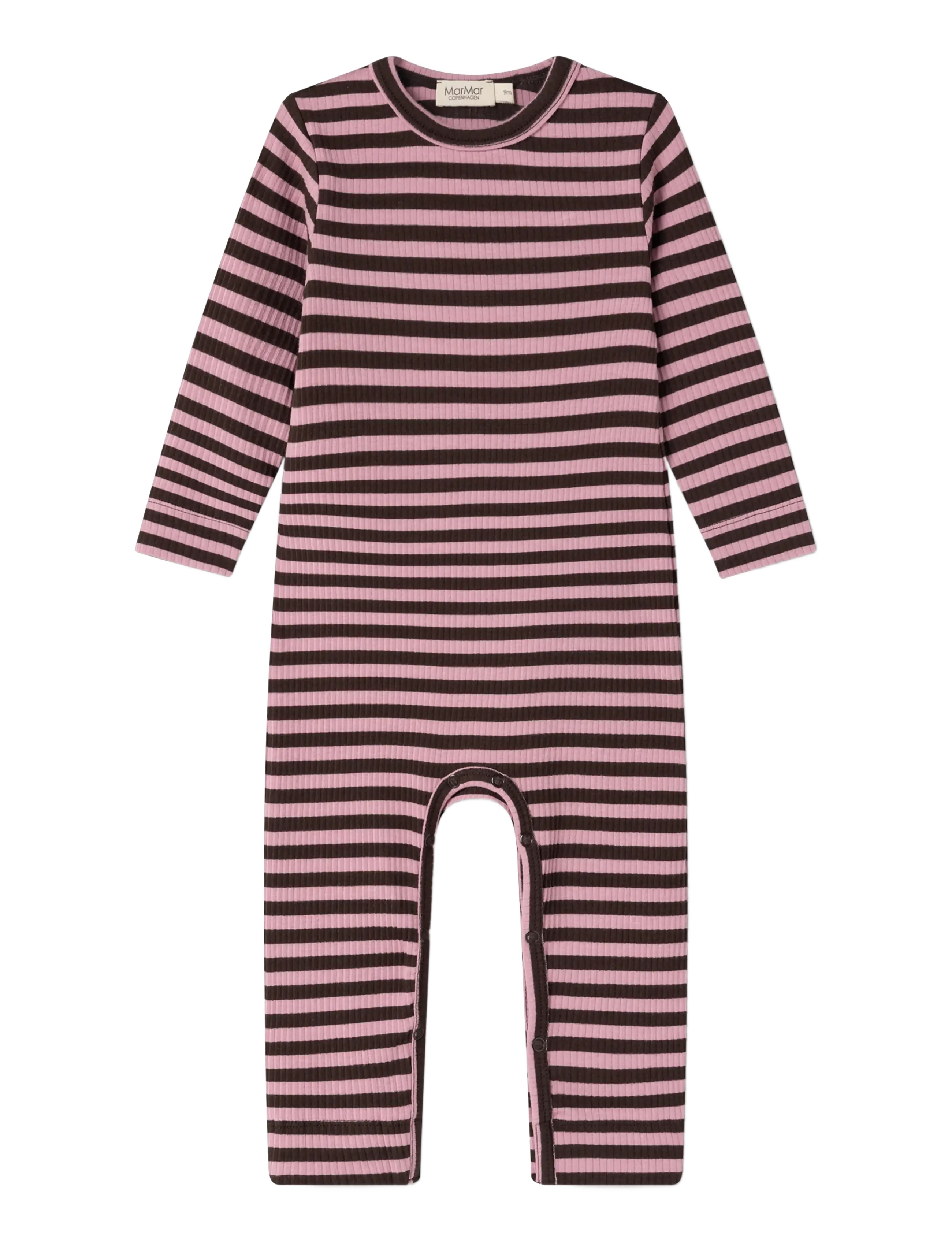 MarMar Copenhagen Plain Rompy - New Arrivals - HEATHER STRIPE / purple