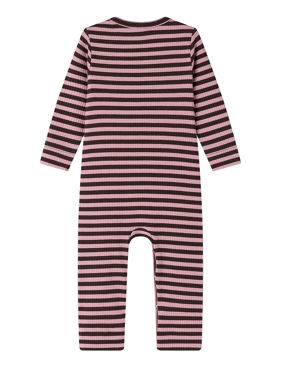 MarMar Copenhagen - Plain Rompy - langärmelig - heather stripe - 1