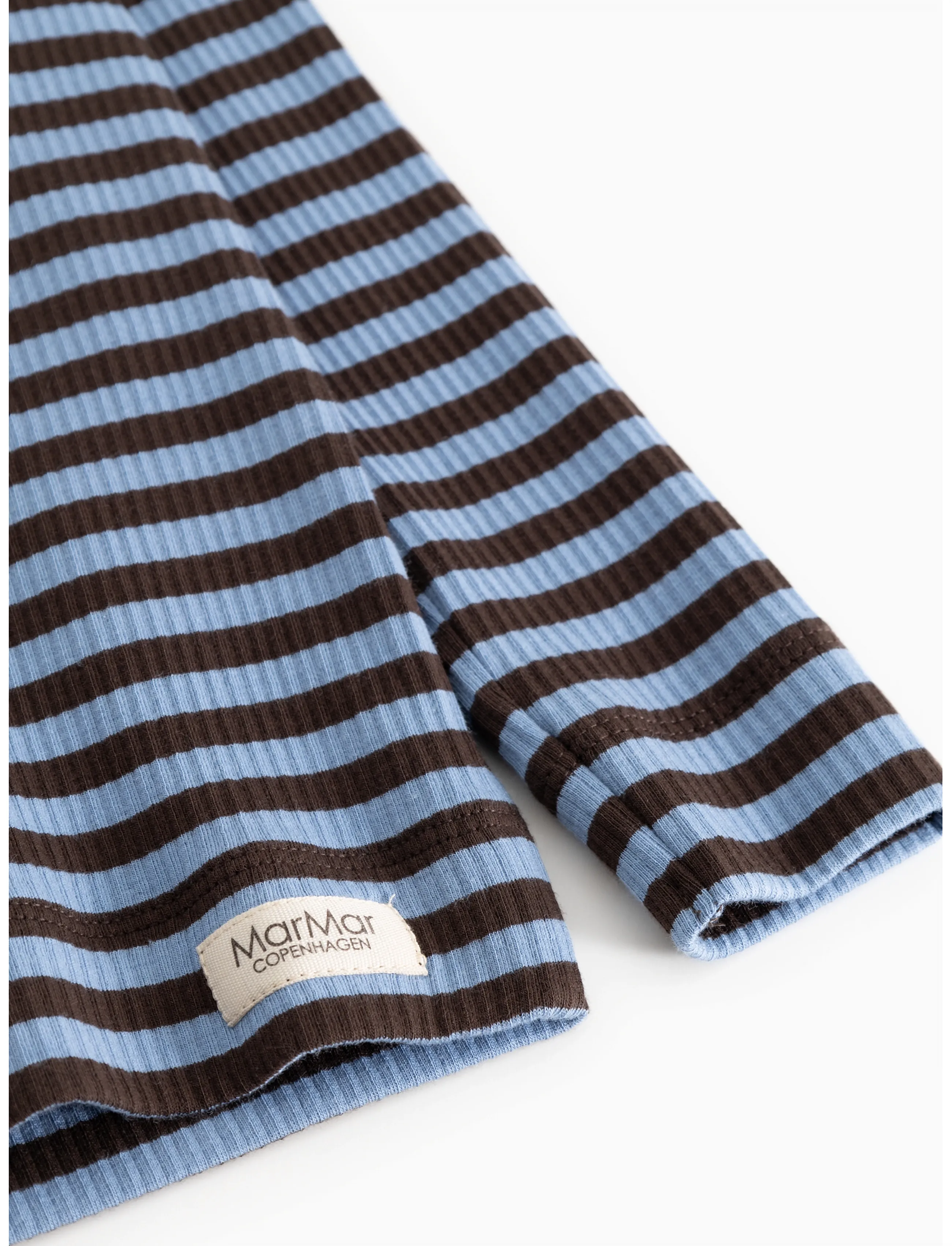MarMar Copenhagen - Plain Tee LS - blue heaven stripe - 4