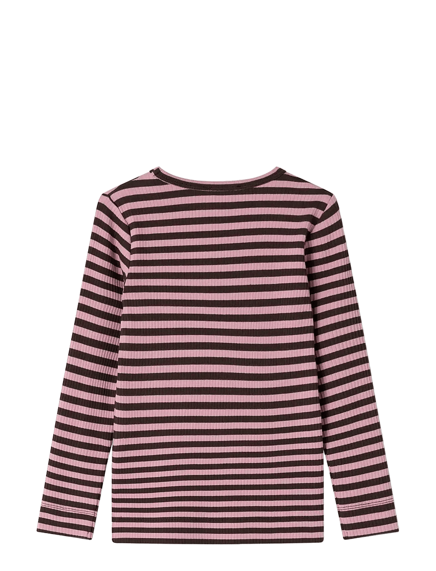 MarMar Copenhagen - Plain Tee LS - långärmade t-shirts - heather stripe - 2