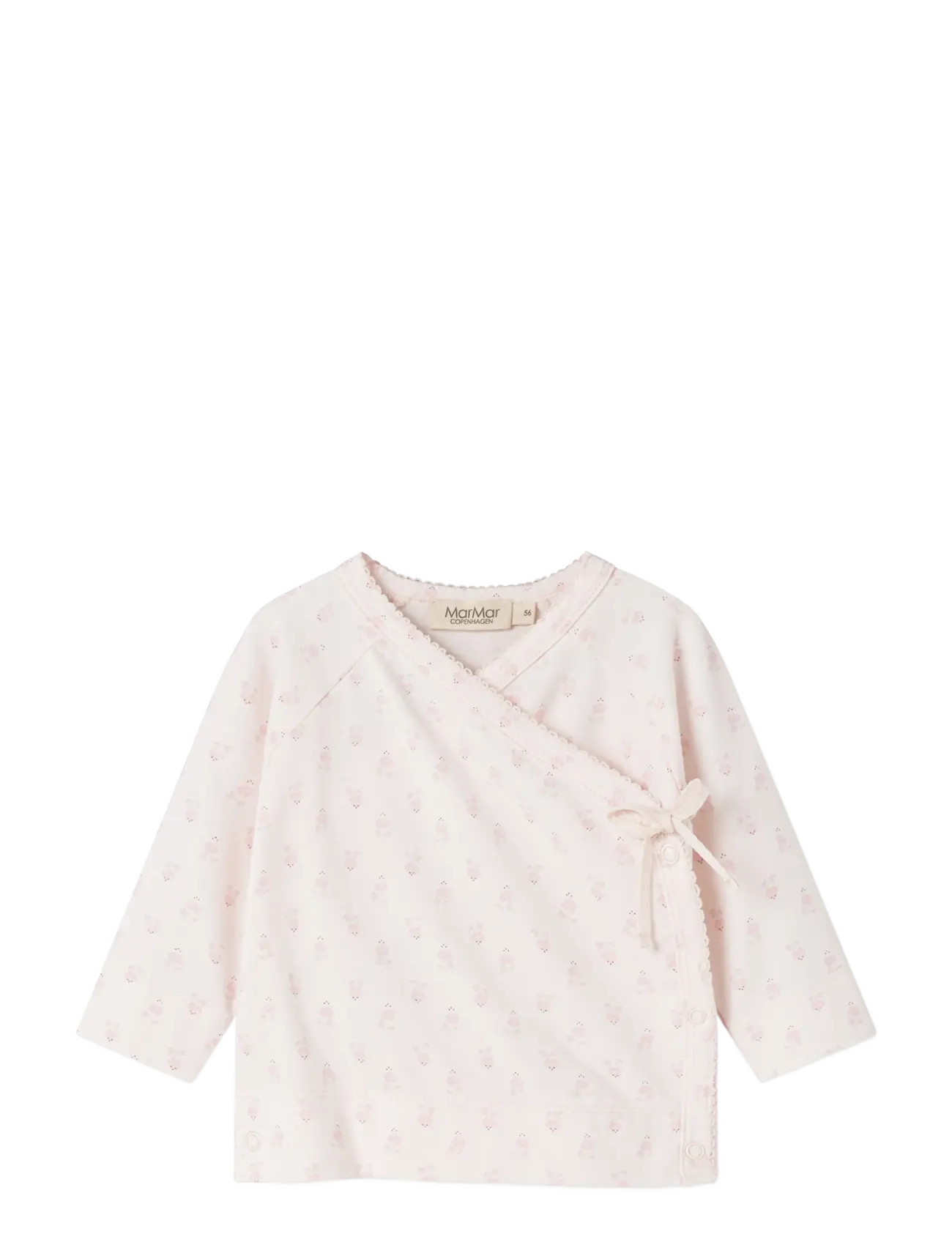MarMar Copenhagen Tut Wrap LS - Festliche Mode - MINI BLOOM / pink/rose