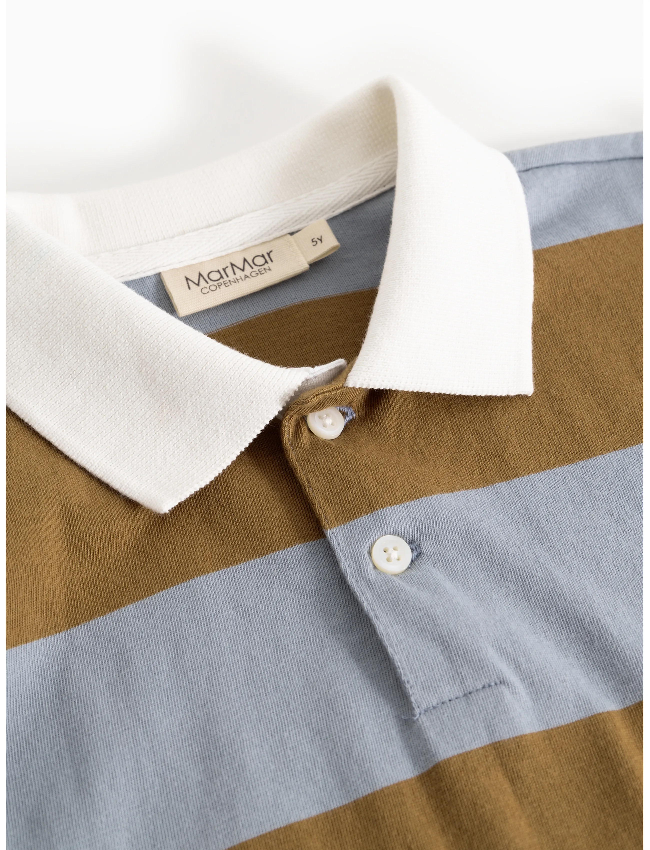 MarMar Copenhagen - Tad Polo LS - monsoon blue stripe - 3