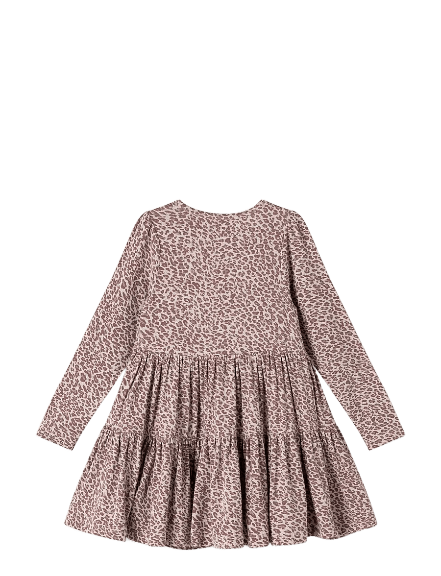 MarMar Copenhagen - Leo Dolly - långärmade vardagsklänningar - dusty lilac leo - 1