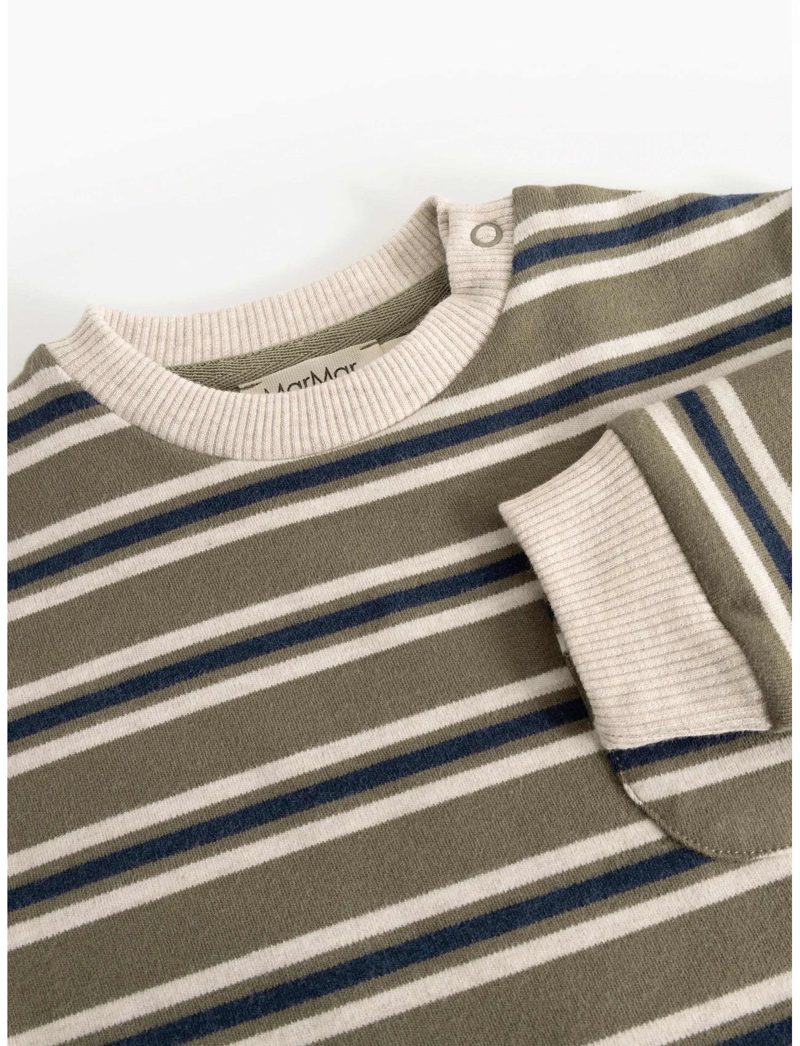 MarMar Copenhagen - Ralle - pikkade varrukatega - seaweed stripe - 2
