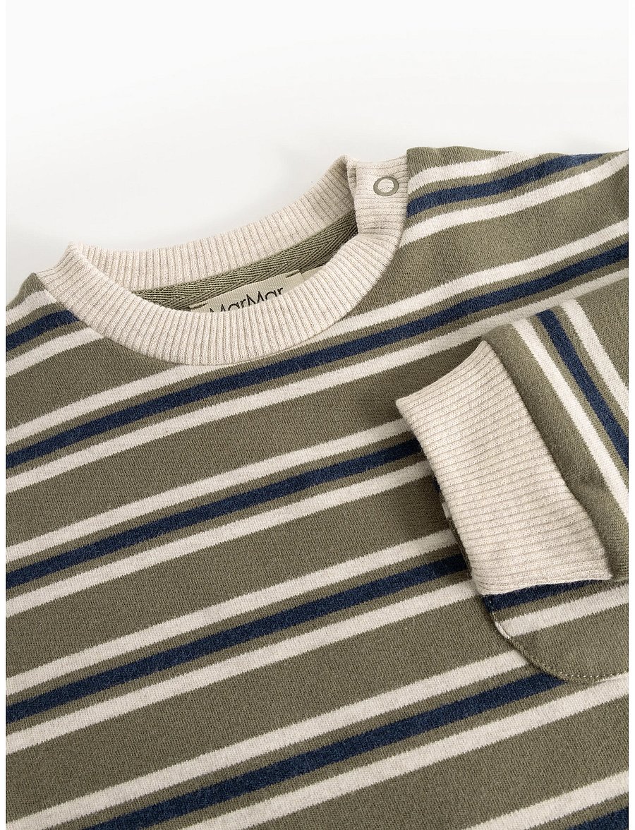 MarMar Copenhagen - Ralle - pikkade varrukatega - seaweed stripe - 2