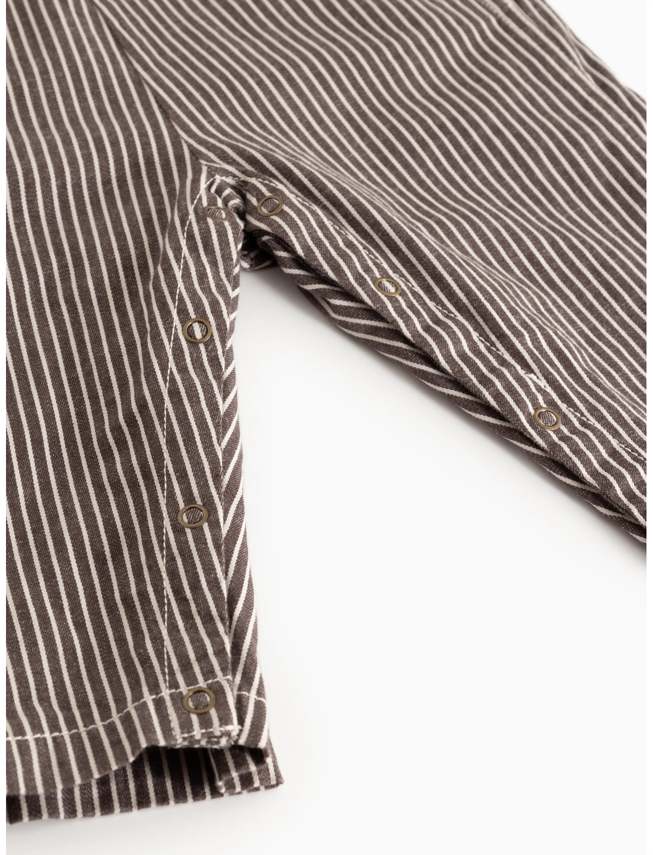 MarMar Copenhagen - Ruben - overalls - dark brownie stripe - 4