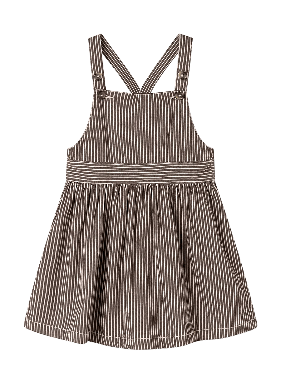 MarMar Copenhagen - Sanne - Ärmlösa vardagsklänningar - dark brownie stripe - 1