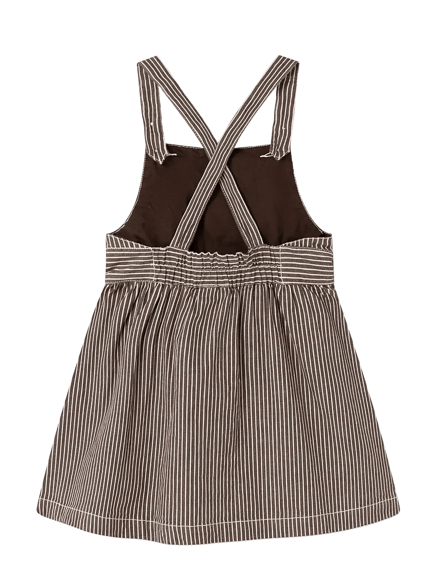 MarMar Copenhagen - Sanne - Ärmlösa vardagsklänningar - dark brownie stripe - 2