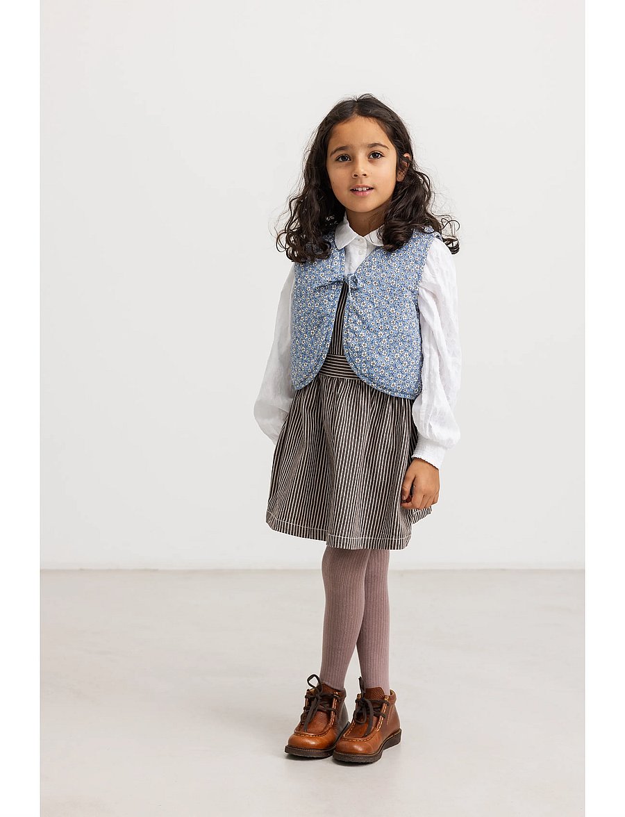 MarMar Copenhagen - Sanne - Ärmlösa vardagsklänningar - dark brownie stripe - 0