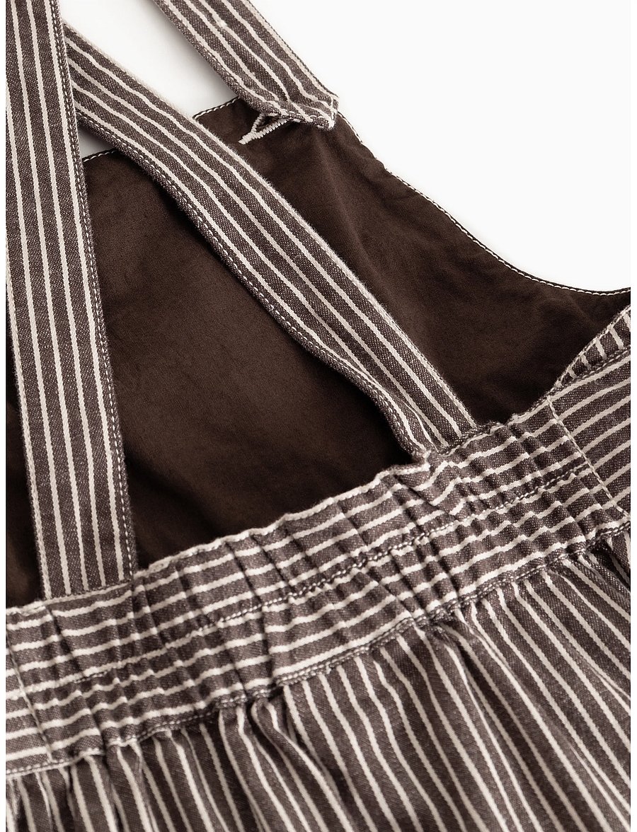 MarMar Copenhagen - Sanne - Ärmlösa vardagsklänningar - dark brownie stripe - 4