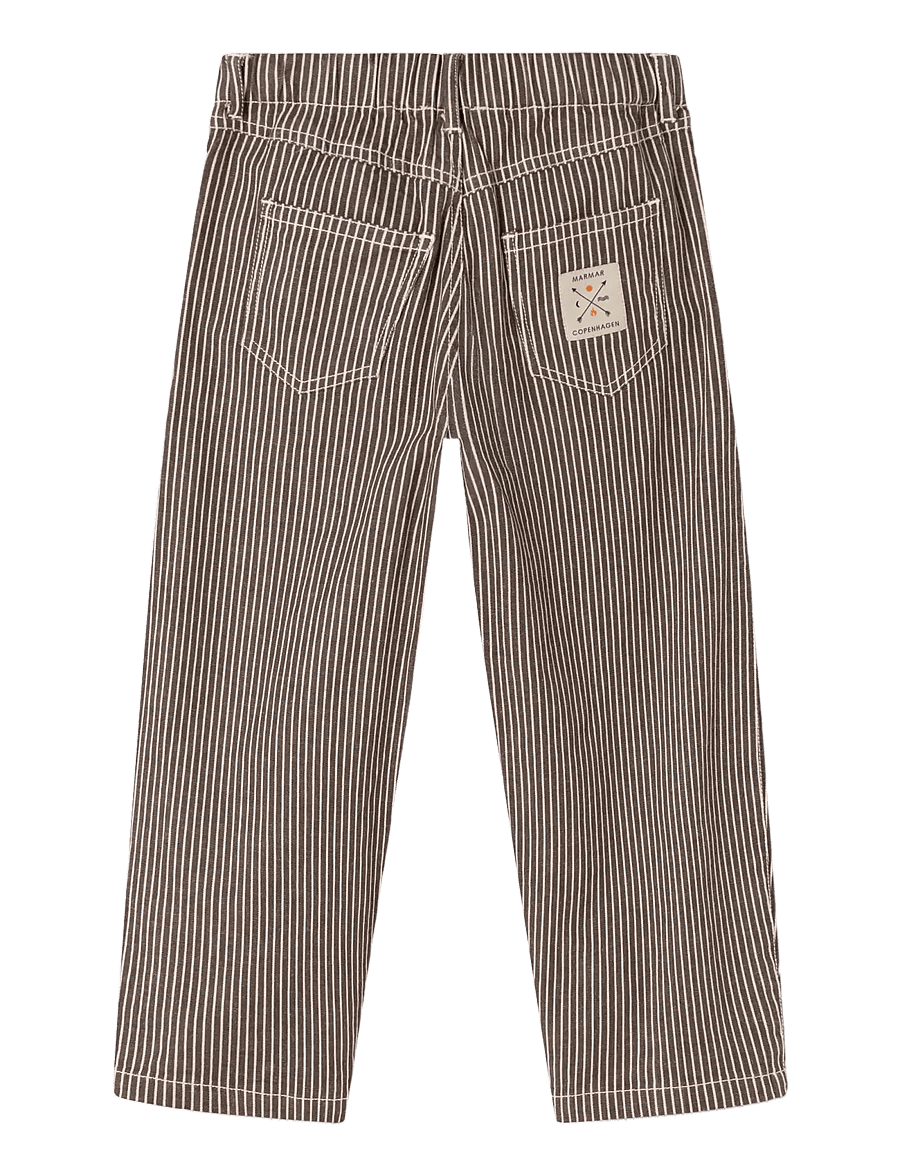 MarMar Copenhagen - Pando - sirged teksad - dark brownie stripe - 2
